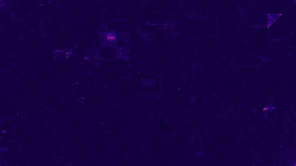Canvas 5 - pixel heat map